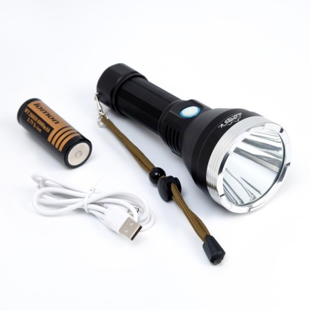 Manual lamp 6000 mAh, 1500 lm, 500 m, SST 40, Micro USB, 17 x 7 x 3.8 cm-3
