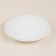 Ceramic plate SL Home "Arena Blanca", d = 30 cm, white color