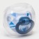 Orthodontic dummy nipple, silicone, from 6 months, in the container "Traigolniki"