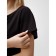 Night shirt female Love, size 54, black color