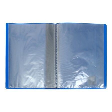Folder with 20 A4 inserts, 600 μm, Calligrata, 15 mm, blue-3