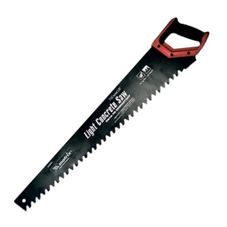 Matrix hacksaw on foam concrete, 700 mm, protective coating, carbide attacks