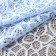 Lace elastic fabric, 180 mm × 2.7 ± 0.5 m, the color of the sky blue