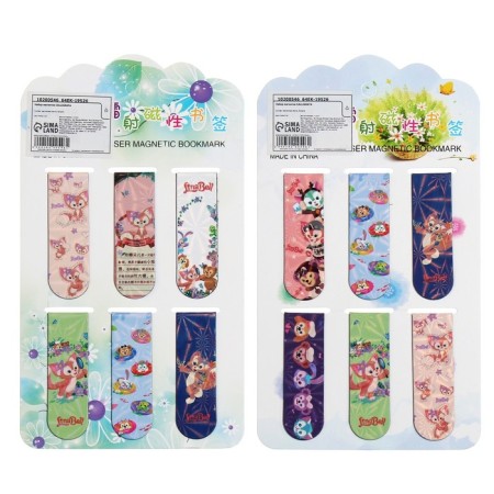 A set of bookmarks for magnetic books 6 pieces, "animals", mix-2