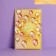 Postcard "Happy Birthday", golden balls, embossing, 12 × 18 cm