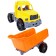 Machine “Bison” tractor, with a trailer, construction