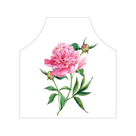Apron kitchen with a photo print “May blooms”, adjustable, size OS-2