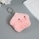 Fluffy on the ring "Star pig" Pushchak 8x11x2.5 cm