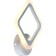 Wall lamp, rivoli amarantha LED 16 W Led 2750K-5850K