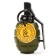 Gas lighter "grenade", piezo