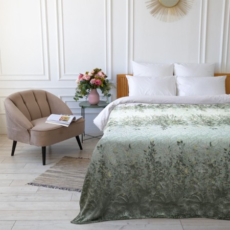 Flora bedspread, size 200x220 cm