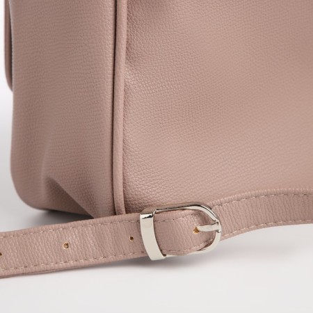 Women's backpack city, Textura, Powder Color-7
