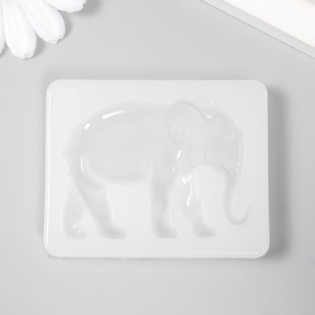 Mold Silicon "African Elephant" 0.8x7x5.5 cm