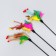 Tearing with feathers and springs "Positive", mix of flowers