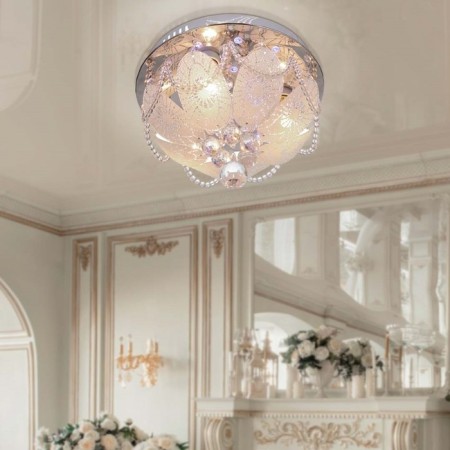 Luer with DNI "Dzhanelli" 3x40W E27+RGB chrome 30x30x24 cm Bayerlux-9