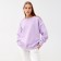 Costume (sweatshirt, trousers) minku: casual collection lilac color, size 42