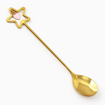 Gift set of spoons with suspensions "best parents", 2 pcs., 15.8 x 2.5 cm-3