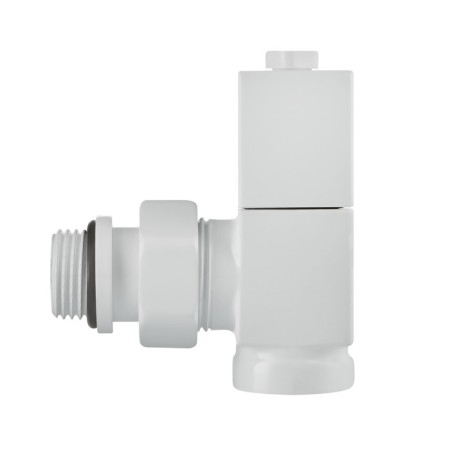 Set of design-valules Royal Thermo Cube, corner, 1/2 ", white-6