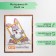 Photo frame plastic 30x40 cm dark nut (582)