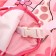 Musical rocking chair for newborn, pink color