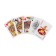 Plastic Plastic Maps "Royal", 2 decks of 54 pcs, 19 μm, 8.8 x 5.7 cm, mix