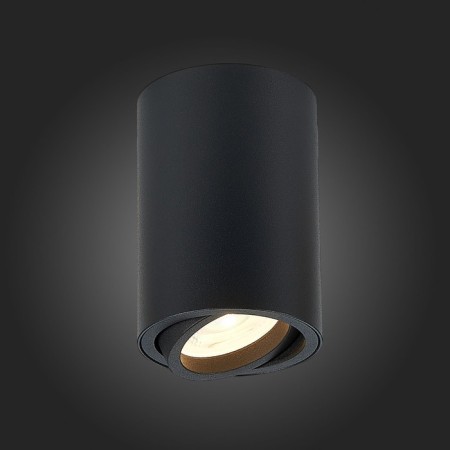 Ceiling lamp ST LUCE. ST108.407.01. 1x50 W, GU10, 7x7x10 cm, black color-2
