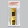 Forms for nail extension are narrow, 50 pcs, golden color