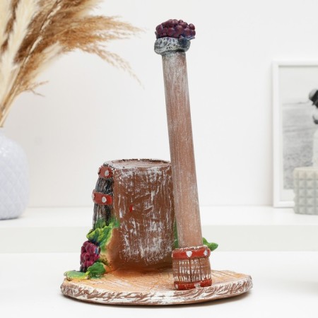 Grape paper towel holder 18.5x18.5x14cm-6