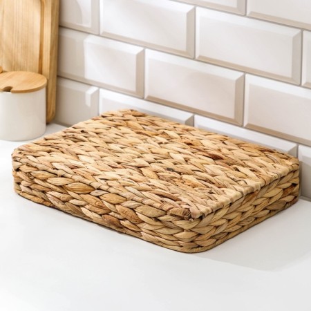 Basket for serving the shade "Kamysh", 32 × 24 × 5.5 cm, from straw-2
