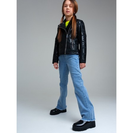 Eco -leather jacket for PlayTode girl, height 158 ​​cm-2