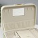 Casket to the leatherette for jewelry "Bow" white-green 17x23.5x10 cm