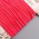 Braid decorative gum "scarlet round" winding 4 m width 0.2 cm