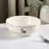Saladnik Dolyana "Cozy cats", 600 ml, D = 15.5 cm, white color