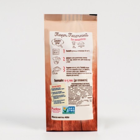 Flour mixture S. Pudov Sand Cake, 400 g-1