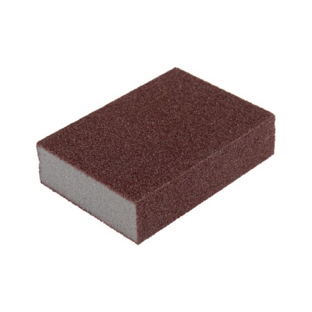 Sponge abrasive grinding tundra, soft, 100 x 70 x 25 mm, P120