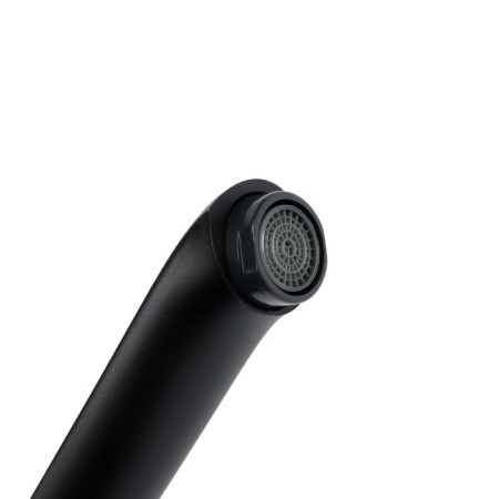 Zein Z3696 sink mixer, pour in a height of 18 cm, ABS plastic, black-3