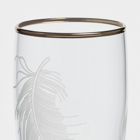 A set of glass glasses "Pero", 170 ml, 6 pcs-4