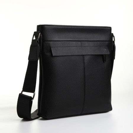 Male bag, black color-1