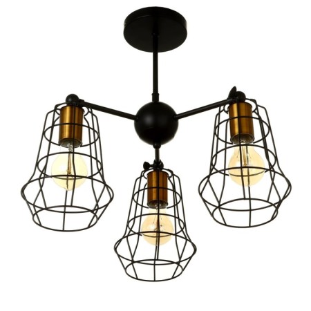 Chandelier 2210/3 E27 40W Black-Bronze 34.4x34.4x68 cm Bayerlux-3