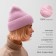 Women's hat minku, lavender color, rr 56-58
