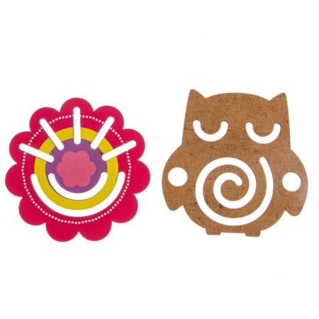 Stencils for drawing "for girls"-4