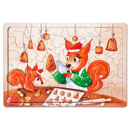 Puzzle "Workshop of Squirrels"