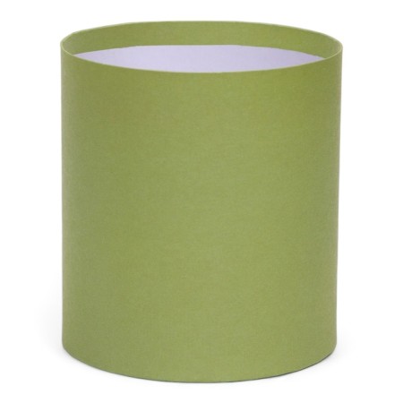 Set of round boxes 2B1, "dark green", without a cover, 10 x 10 x10.5 cm-2