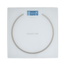 Floor Libra Galaxy GL 4815, electronic, up to 180 kg, 2HAAA (included), white