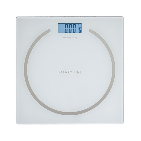 Floor Libra Galaxy GL 4815, electronic, up to 180 kg, 2HAAA (included), white