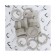 Futorka "CTM", 3/4 "x 1/2", outer/internal thread, nickel -plated brass
