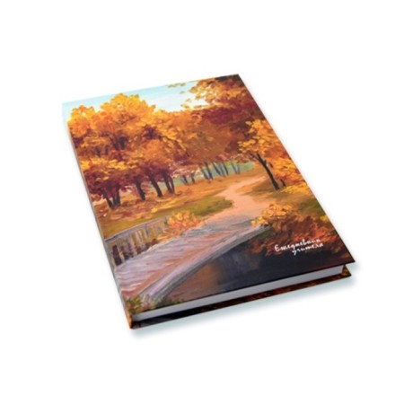 The diary of A5 Liszt, a solid cover, solid cover, UV-lak, an offset block 65 g/m2-2