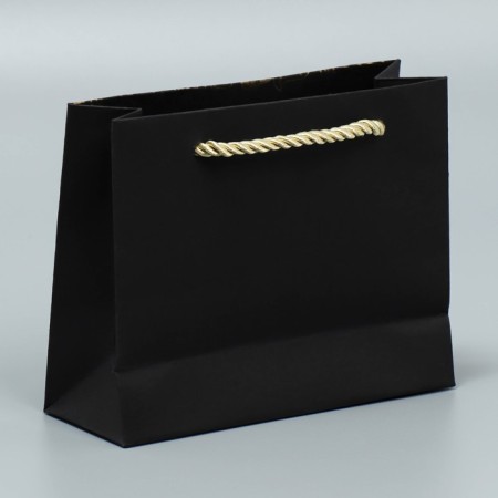 Gift package, packaging, “best”, black craft, 15 x 12 x 5.5 cm-3