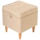 Pouffe Ebi 400x400hn420 Rogozhka beige