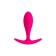 Anal sleeve waterproof, silicone, pink, 7.2 cm, D 2 cm